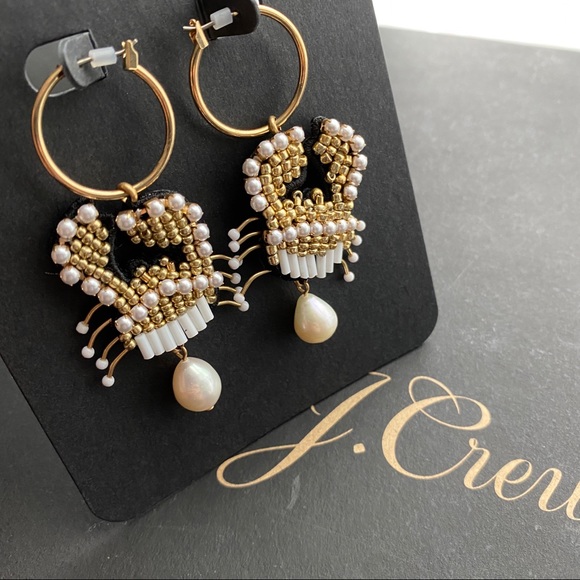 J. Crew crab earrings - Picture 2 of 7